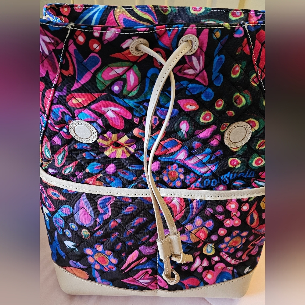 Consuela Sam Colorful Patterned Backpack, NWT NWT - image 3